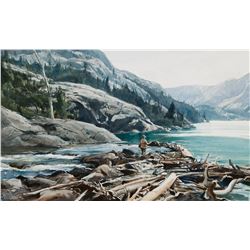 The Outlet - Ross Lake, Wyoming