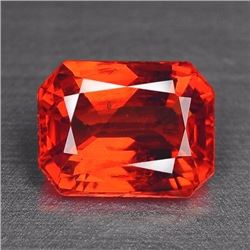 Natural Vivid Orange Sapphire 2.00 Carats - VVS