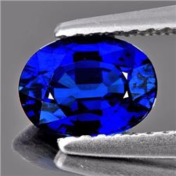 Natural Royal Blue Kashmir Sapphire 1.10 Cts