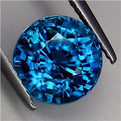 Natural Combodian Rare Blue Zircon 5.29 Ct - VVS