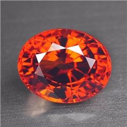 Natural Vivid Orange Sapphire 2.09 Carats - VVS