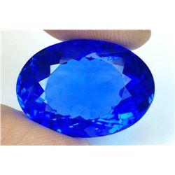 Kashmir Blue Tanzanite Quartz 31.25 carats