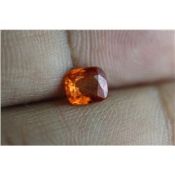 Natural Fire Orange Cushion Sapphire 1.20 Carats