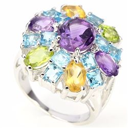 Natural Gemstone Ring