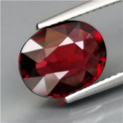 Natural Cherry Red Rhodolite Garnet 3.68 Cts