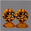 Natural Golden Yellow Sapphire Pair 5.00 MM - VVS