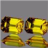 Image 1 : Natural Yellow Sapphire Pair 1.03 cts - VVS