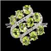 Image 2 : Stunning Natural Peridot Ring