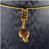 Image 4 : Natural Multi-Color Picasso Diamond Polished Necklace