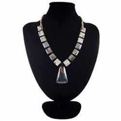 Natural MultiColor Pietersite Diamond Polished Necklace