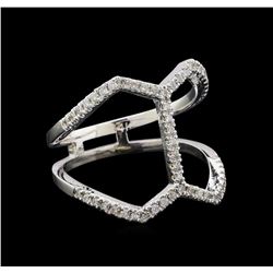 0.31 ctw Diamond Ring - 14KT White Gold