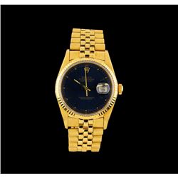 Rolex 18KT Yellow Gold DateJust Men's Watch