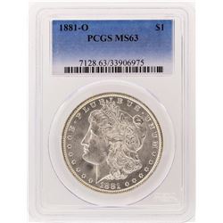 1881-O PCGS MS63 Morgan Silver Dollar