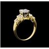 Image 4 : 1.20 ctw Diamond Ring - 14KT Yellow Gold