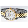 Image 6 : Rolex Two-Tone Diamond DateJust Men's Watch