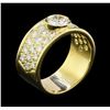 Image 7 : 2.66 ctw Diamond Ring - 18KT Yellow Gold