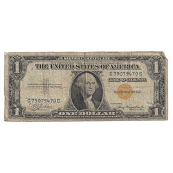 1935 $1 North Africa Silver Certificate Currency