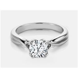 Diamond Ring - 18KT White Gold