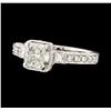 Image 1 : 1.74 ctw Diamond Ring - 18KT White Gold