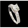 Image 4 : 1.74 ctw Diamond Ring - 18KT White Gold