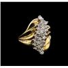 Image 1 : 0.95 ctw Diamond Ring - 10KT Yellow Gold