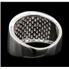 Image 3 : 0.80 ctw Diamond Ring - 18KT White Gold