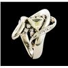 Image 4 : 1.01 ctw Diamond and Diamond Ring - Platinum