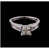 Image 2 : 1.00 ctw Diamond Ring - 14KT White Gold