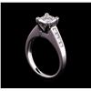 Image 4 : 1.00 ctw Diamond Ring - 14KT White Gold