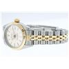 Image 5 : Rolex Two-Tone White Index Fluted Bezel DateJust Ladies Watch