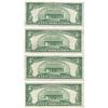 Image 2 : 1953 $5 Silver Certificate Currency Lot of 4