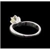 Image 3 : 0.50 ctw Diamond Ring - Platinum