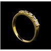 Image 4 : 18KT Yellow Gold 0.40 ctw Diamond Ring