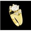 Image 4 : 1.45 ctw Diamond Ring - 14KT Yellow Gold