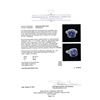 Image 5 : GIA Cert 9.06 ctw Tanzanite and Diamond Ring - 14KT White Gold