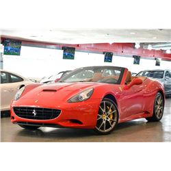 2012 Red Ferrari California Convertible