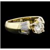 Image 1 : 1.22 ctw Diamond Ring - 14KT Yellow Gold