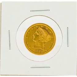 1899-S $5 Liberty Head Half Eagle Gold Coin