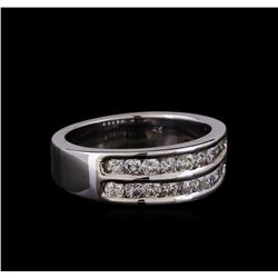 14KT White Gold 1.03 ctw Diamond Ring