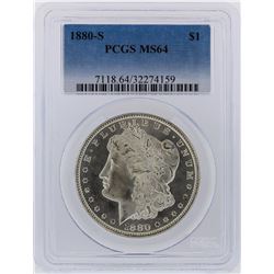 1880-S PCGS MS64 Morgan Silver Dollar