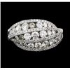 Image 2 : 2.02 ctw Diamond Ring - 18KT White Gold