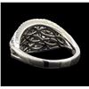 Image 3 : 2.02 ctw Diamond Ring - 18KT White Gold