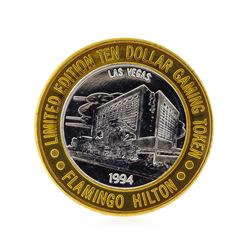 Limited Edition $10 Las Vegas .999 Silver Gaming Token