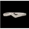 Image 2 : 0.20 ctw Diamond Ring - Platinum