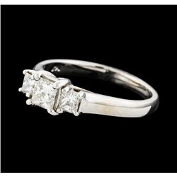 0.75 ctw Diamond Ring - 14KT White Gold