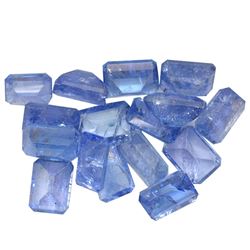 18.34 ctw Rectangular Step Tanzanite Parcel