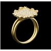 Image 4 : 1.05 ctw Diamond Ring - 14KT Yellow Gold