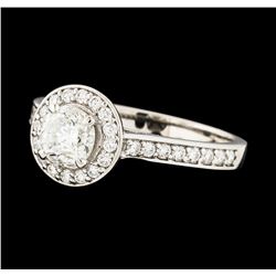 1.08 ctw Diamond Ring - 14KT White Gold