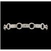 3.03 ctw Diamond Bracelet - 14KT White Gold