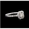 1.87 ctw Diamond Ring - 14KT White Gold